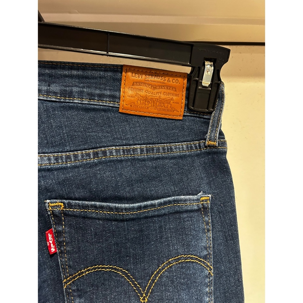 Skinny High Rise Distressed Jeans - Picture 4 of 5
